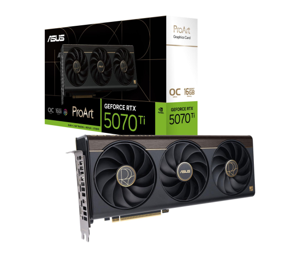 ASUS GeForce RTX 5070 Ti ProArt OC 16GB GDDR7 DLSS5 - 1415781 - zdjęcie